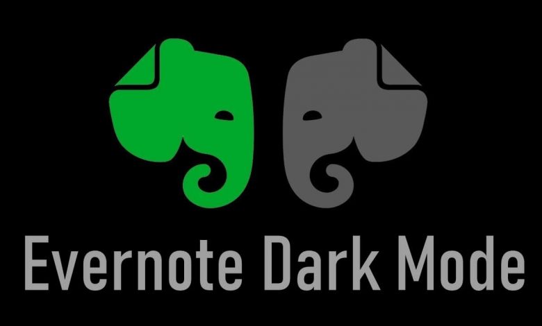 Evernote Dark Mode