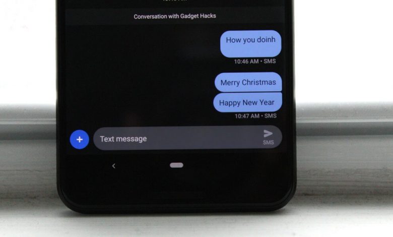 Google Messages Dark Mode
