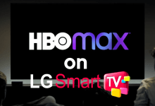 HBO Max on LG smart TV