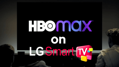 HBO Max on LG smart TV