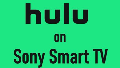 Hulu on Sony Smart TV