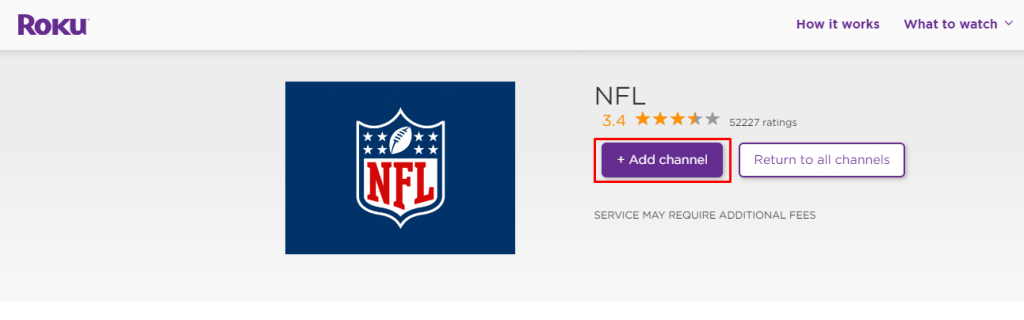 NFL (2020-2021) On Roku