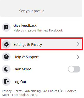 Settings & Privacy