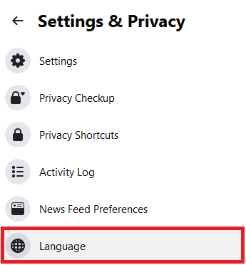 Select Language