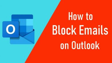 How to Block Emails on Outlook