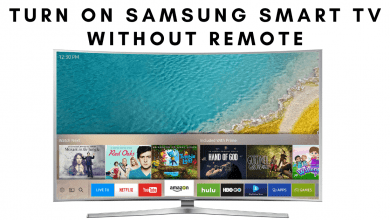 Turn on Samsung TV without Remote