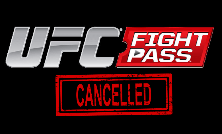 Cancel UFC Fight Pass
