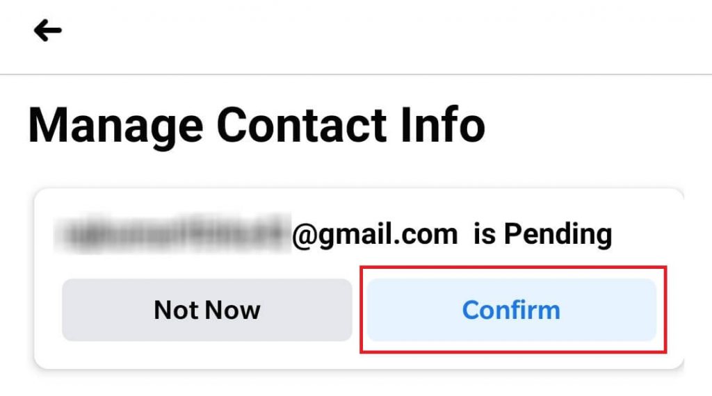 Change Email Address on Facebook