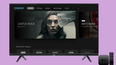Crave on Apple TV