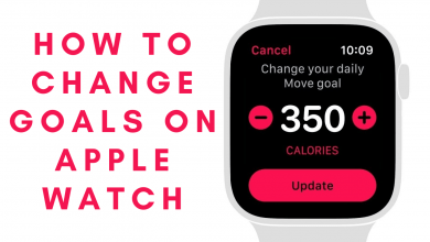 How to Change Activity Goals on Apple Watch