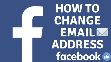 How to Change Email Address on Facebook
