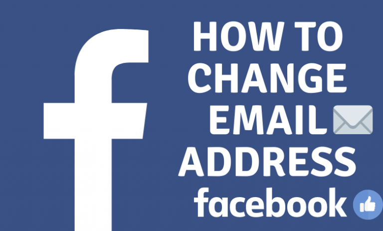 facebook can i change my email address