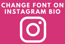 how to change font on instagram bio