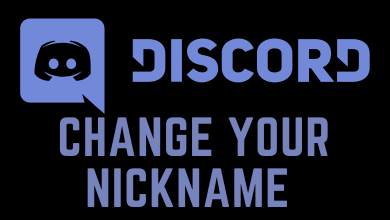 How to Change Nickname on Discord