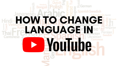 How To Change Language In YouTube