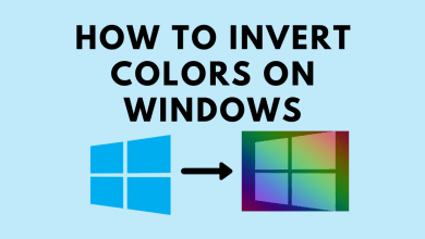 How to Invert Colors on Windows