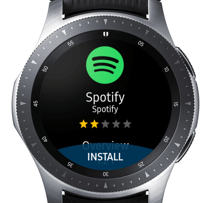 Spotify on Samsung Galaxy Watch