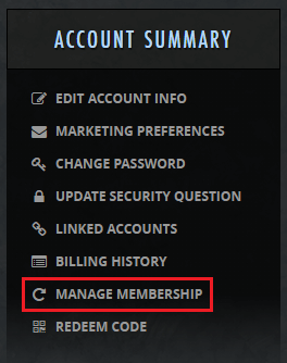 Manage membership