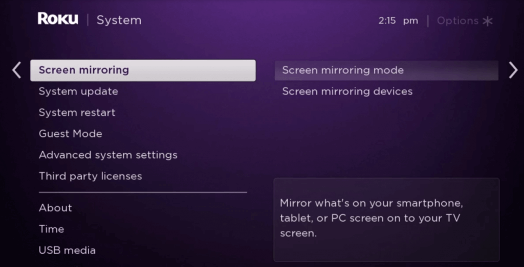 Screen Mirroring