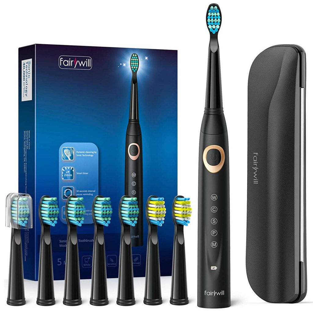 Fairywill D8 Sonic Electric Toothbrush Package