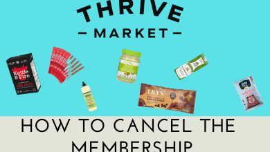 How to Cancel Thrive Market Membership