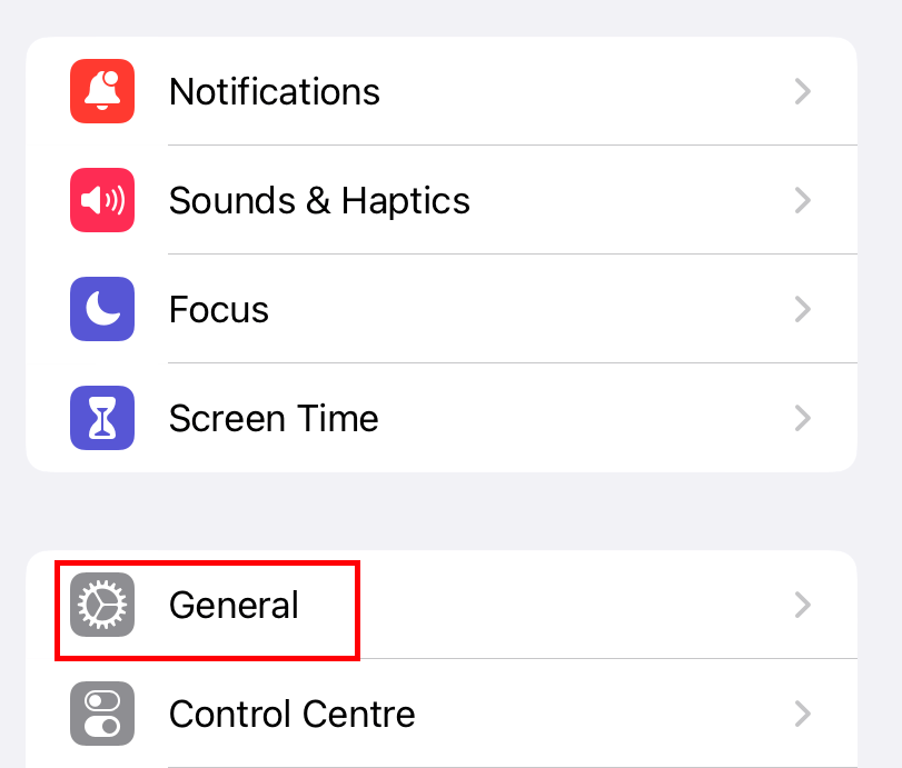 General Settings