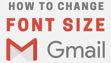 How to Change Font Size on Gmail