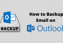 How To Backup Emails on Outlook