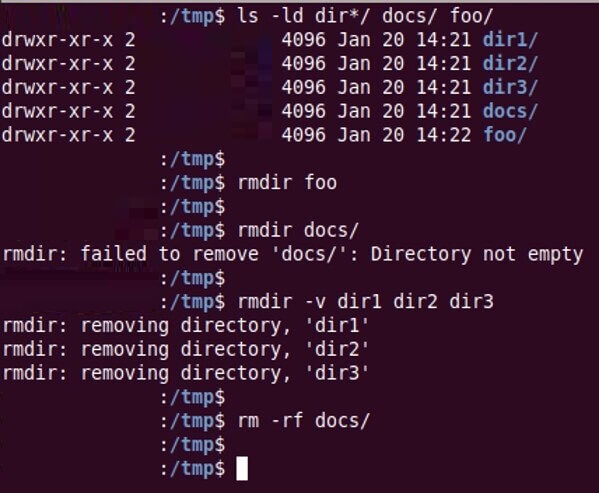 How to delete a file in Linux?
