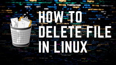 How to delete a file in Linux?