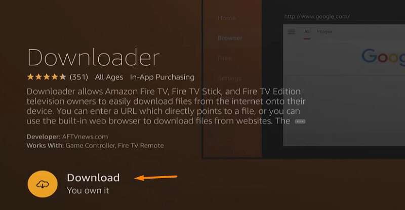 Install Downloader App