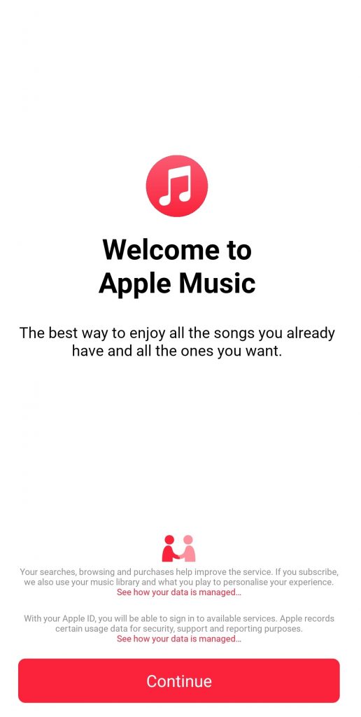 Apple Music on Android