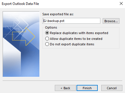 Export Contacts from Outlook