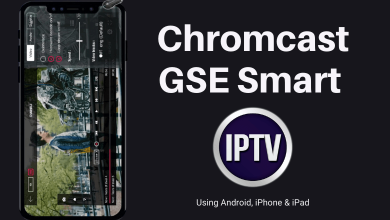 How to Chromecast GSE Smart IPTV
