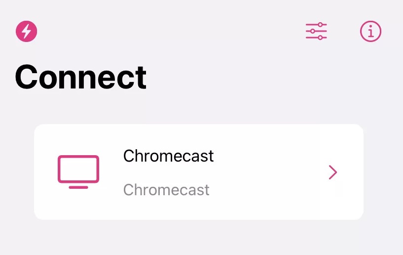 how to chromecast safari on iphone