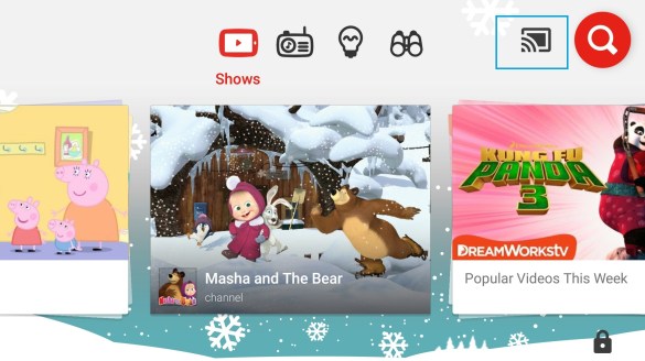 Chromecast YouTube Kids