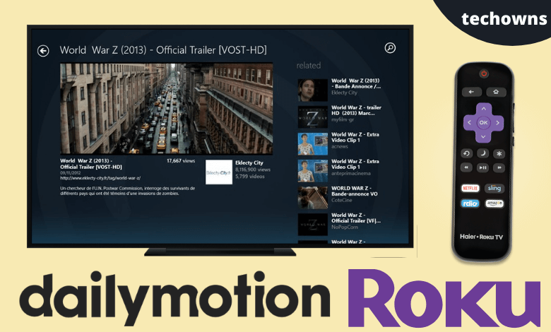 Dailymotion on Roku