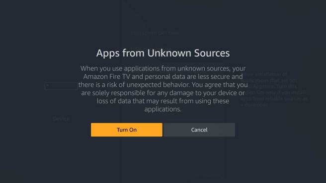 Enable Apps from Unknown Sources 