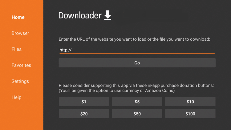 Install Kaspersky VPN on Firestick  with Downloader 