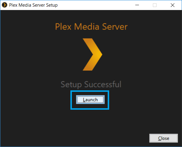Set up Plex Server