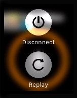 Replay and Disconnect - Zello on Apple Watch