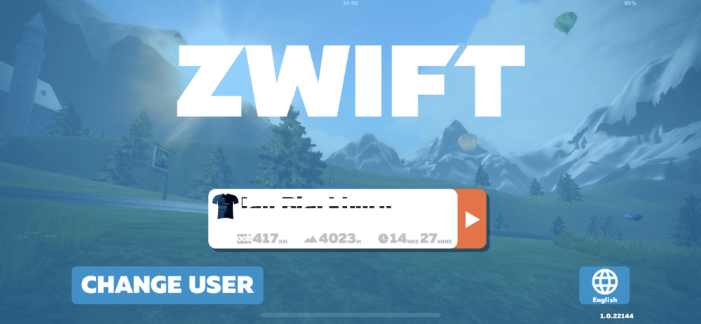 Sign up For Zwift