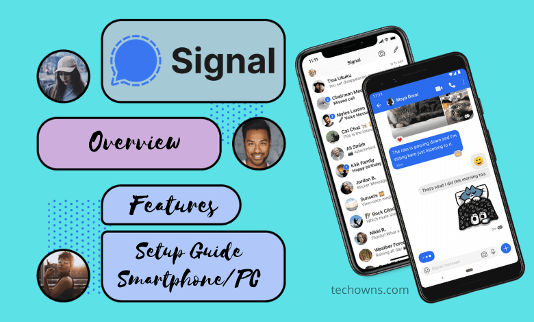 signal private chat