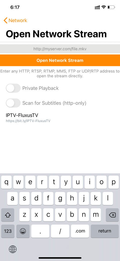 Iconic Streams IPTV on iPhone