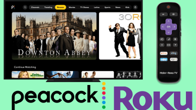 Peacock TV on Roku