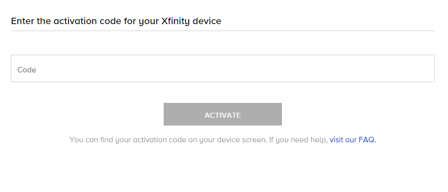 Activate Paramount Plus on Xfinity