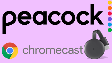 Chromecast Peacock TV