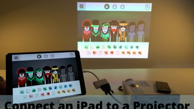 Connect an iPad to a Projector