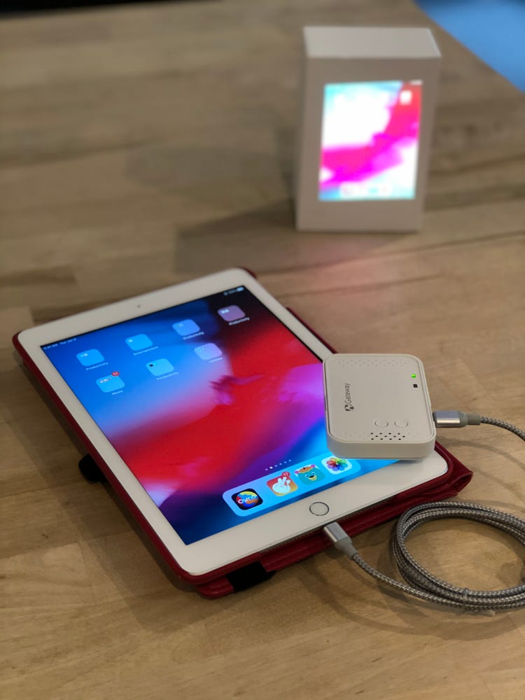 Connect iPad with Projector using Single Cable