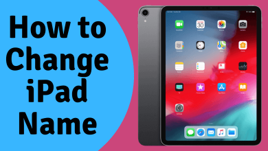 How to Change iPad Name